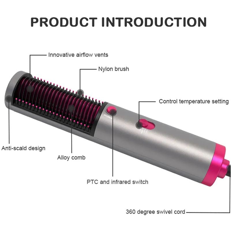 One Step Multifunctional Comb Straight Dryer 3 in 1 Brush