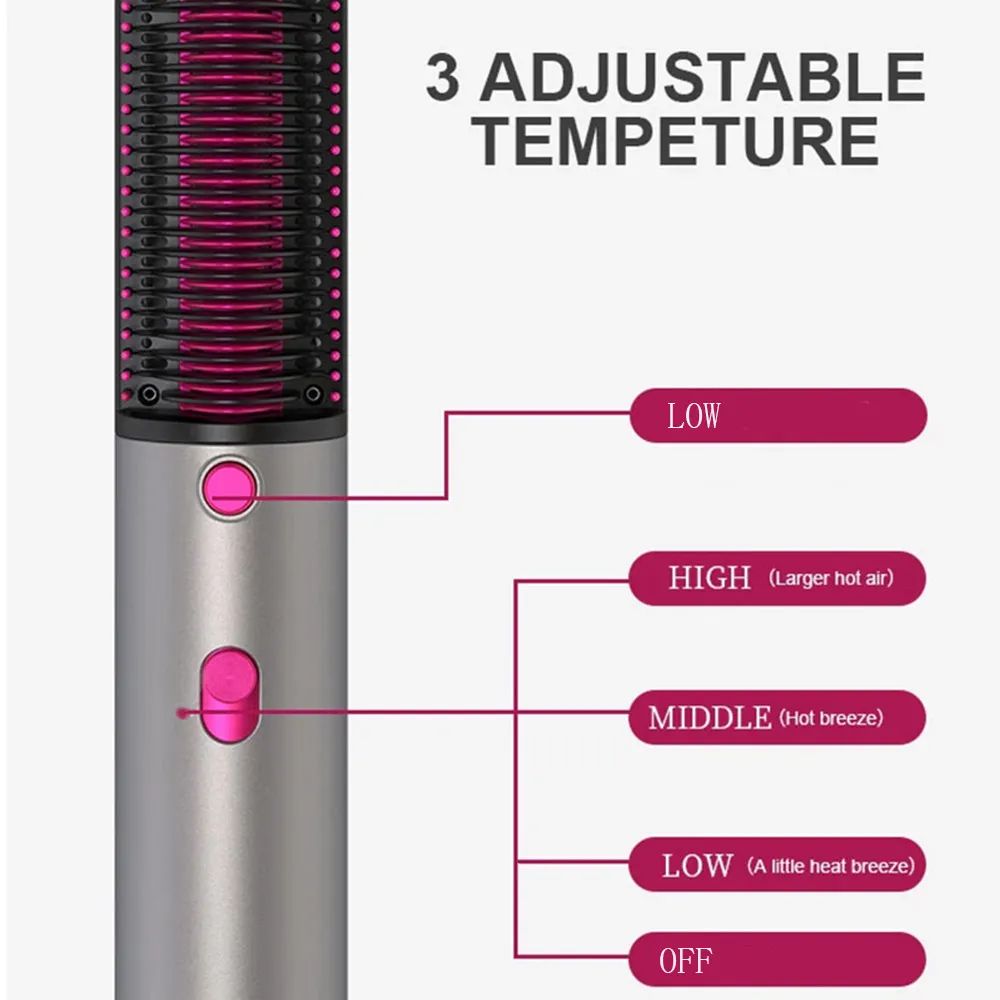 One Step Multifunctional Comb Straight Dryer 3 in 1 Brush