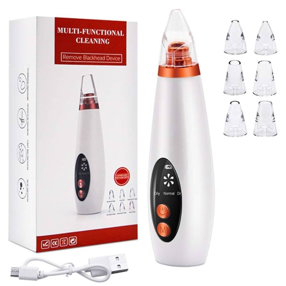 Electric Vaccum Acne Removal-Rechargable
