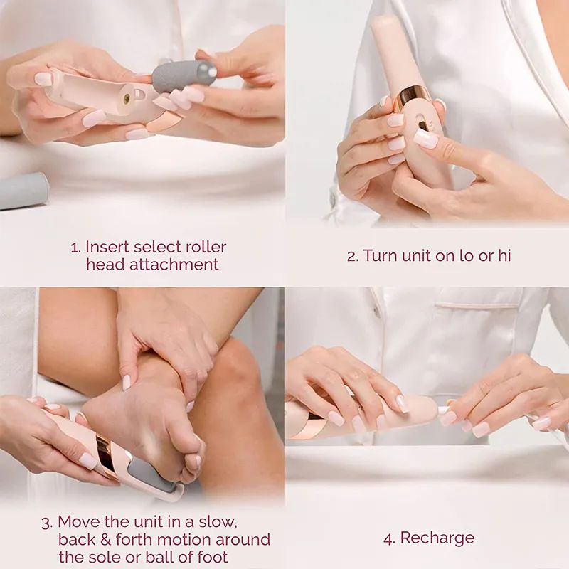 Electric Foot File for Heels Grinding Pedicure Tools Callus Remover