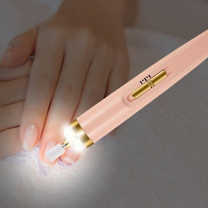 Rechargeable Flawless 5 in 1 Salon Nail Finishing Touch Electric Nail Drill